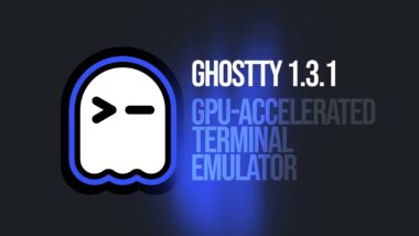 Ghostty 1.3.1 Terminal Emulator Released with Fixes for 1.3 Regressions