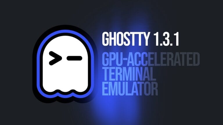 Ghostty 1.3.1 Terminal Emulator Released with Fixes for 1.3 Regressions