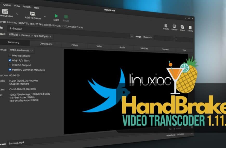 HandBrake 1.11.2 Video Transcoder Fixes x265 Crash