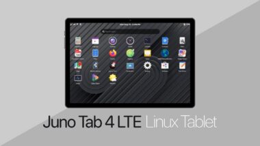 Juno Tab 4 LTE Brings Intel N300 Power to a Rare Linux Tablet