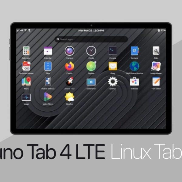 Juno Tab 4 LTE Brings Intel N300 Power to a Rare Linux Tablet