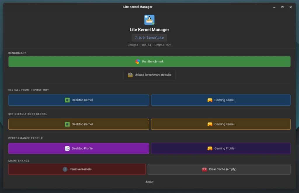 Lite Kernel Manager