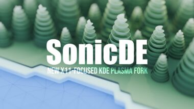 SonicDE Launches as a KDE-Based Desktop for X11 Holdouts