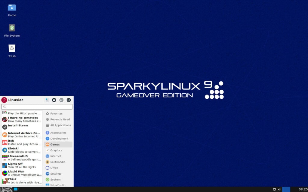SparkyLinux 2026.06 GameOver Edition
