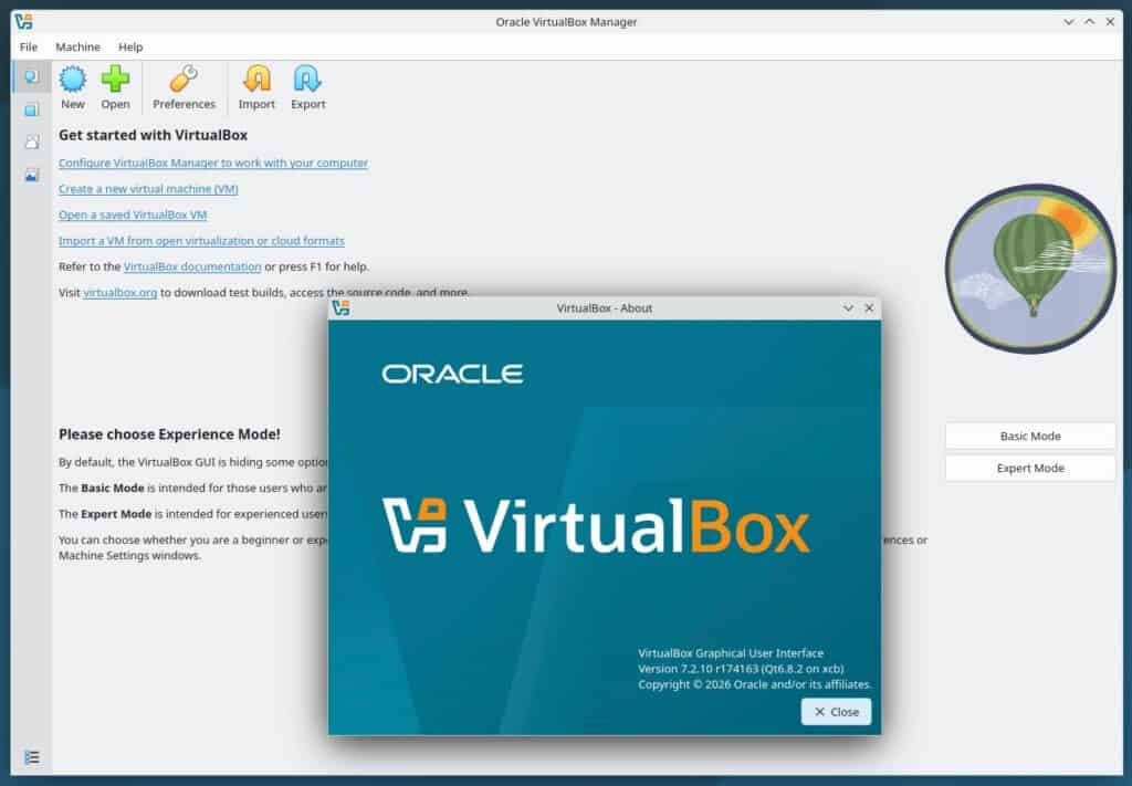 VirtualBox 7.2.10 ������ Linux �ں� 7.1 �ĳ�ʼ֧��-����VPS������