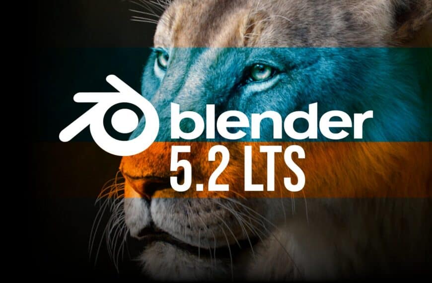 Blender 5.2 LTS Released with Node-Based Physics and Online Asset Libraries
