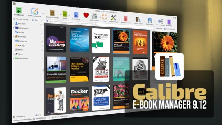 Calibre 9.12 E-Book Manager Adds AirDrop Book Sharing