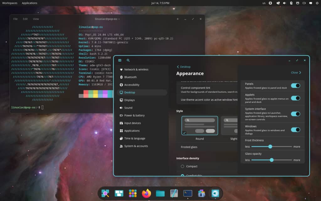 COSMIC Desktop 1.3