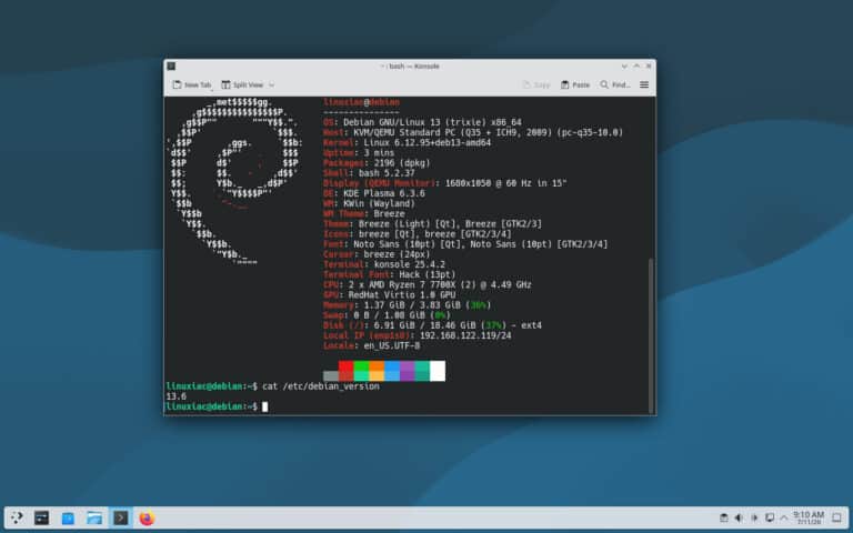Debian 13.6 Released with 120 Security Fixes and 124 Stability Updates