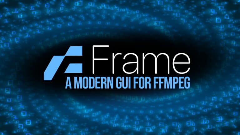 Frame Gives FFmpeg a Modern GUI for Everyday Media Conversion
