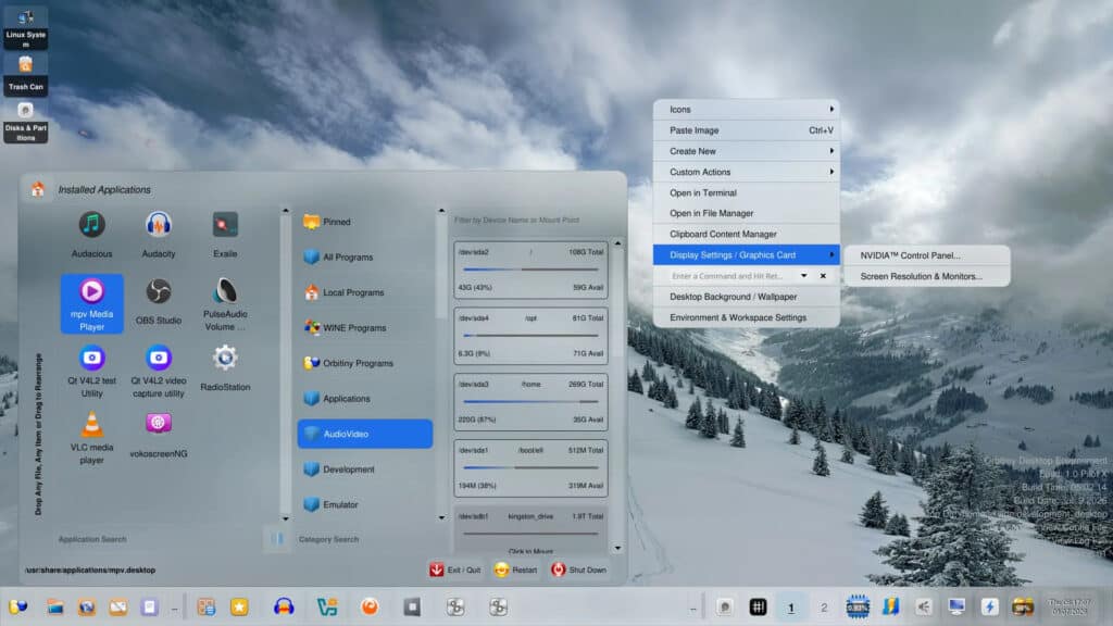 Orbitiny Desktop Pilot X