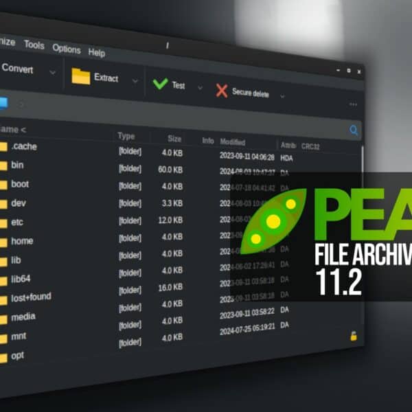 PeaZip 11.2 File Archiver Adds ZIM Archive Support