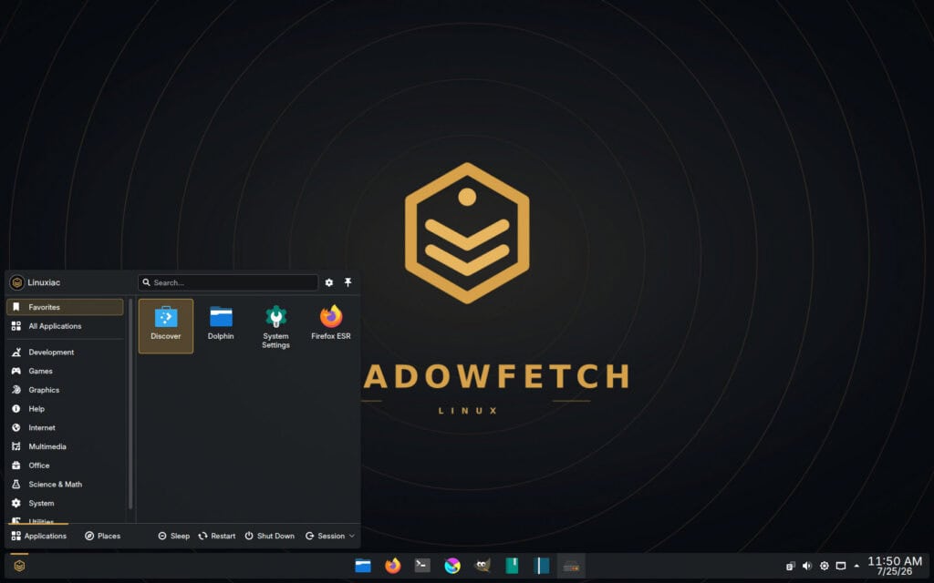 Shadowfetch Linux