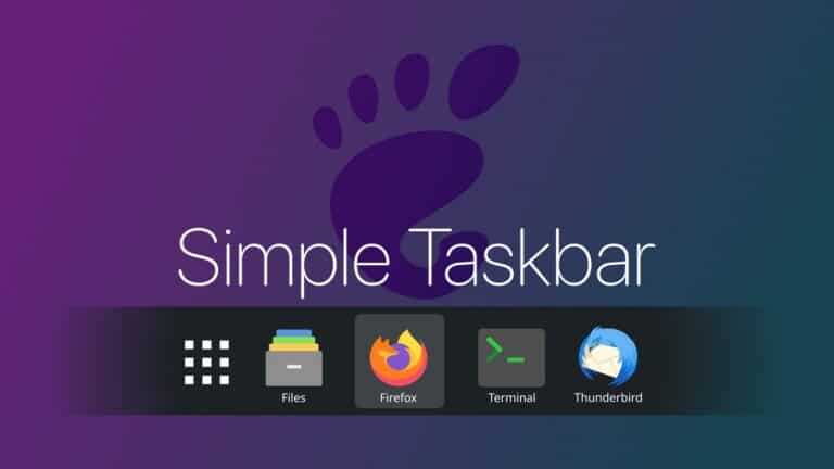 Simple Taskbar Brings a Windows 11-Like Taskbar to GNOME Desktop