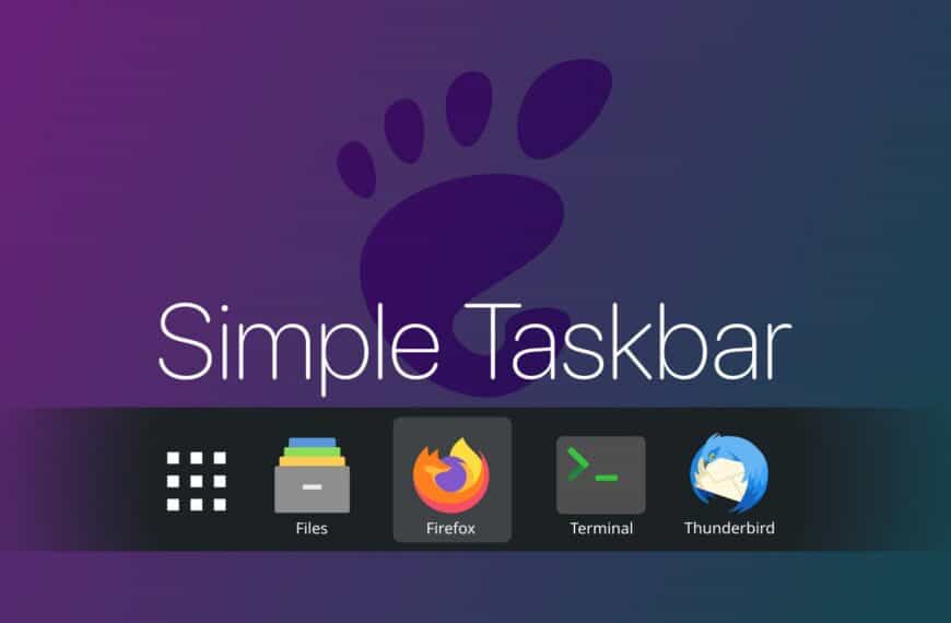 Simple Taskbar Brings a Windows 11-Like Taskbar to GNOME Desktop