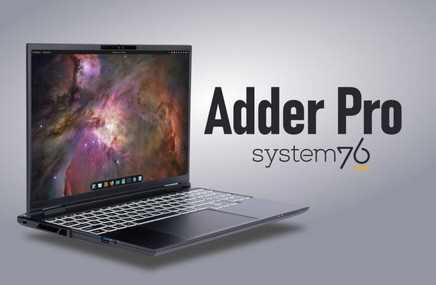 System76 Launches Adder Pro Linux Laptop With OLED and RTX 5070