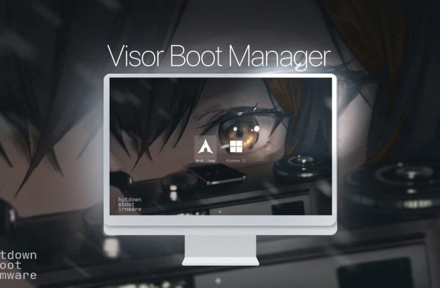 Visor Is a New Graphical UEFI Boot Manager for Linux