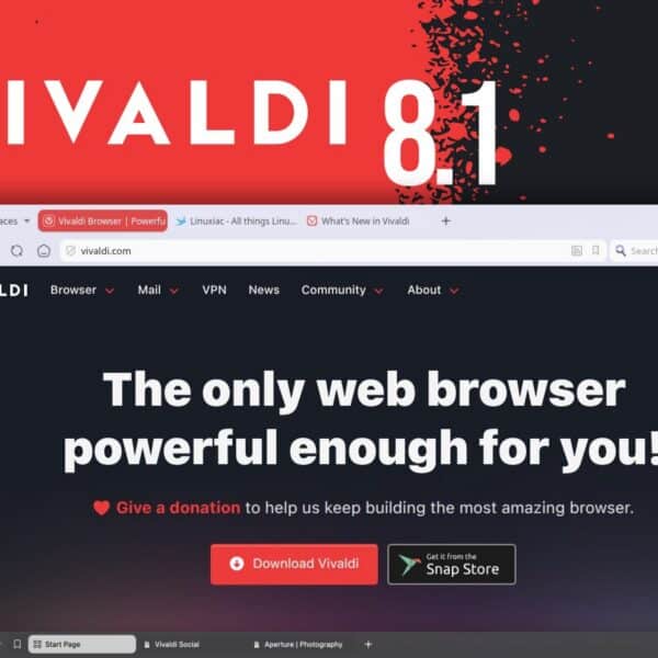 Vivaldi 8.1 Browser Released with Tab Behavior Improvements