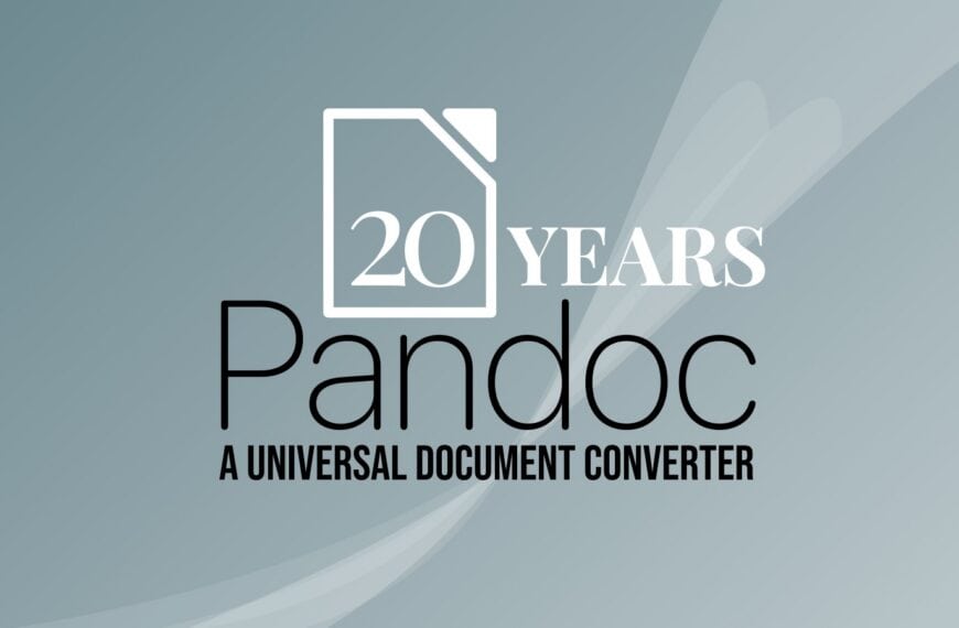 Pandoc Celebrates 20 Years as the Universal Document Converter