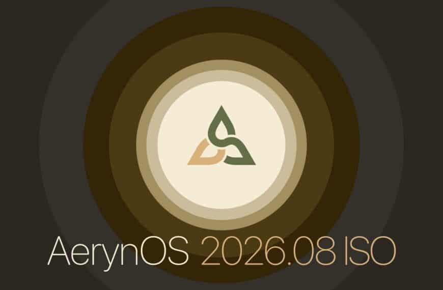 AerynOS 2026.08 ISO Released with OpenZFS Support and systemd 261