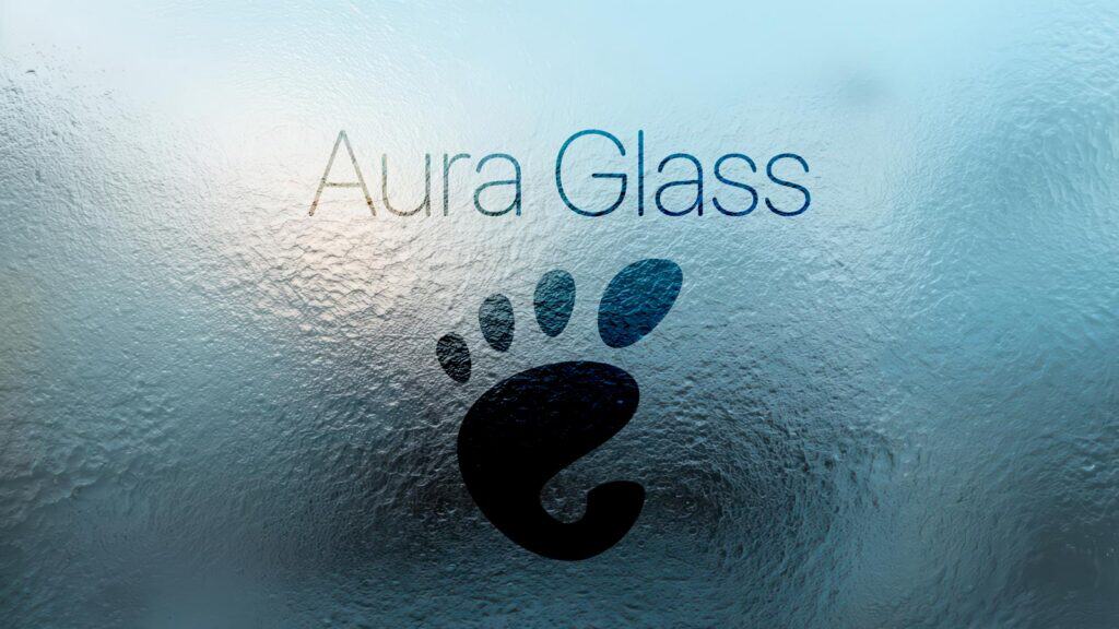 Aura Glass Gives the GNOME Desktop a Complete Frosted-Glass Makeover