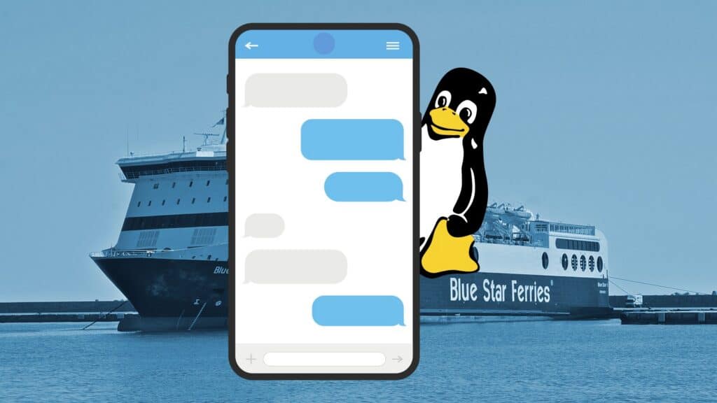 BlueFerry Brings iMessage and SMS from iPhone to Linux Over Bluetooth