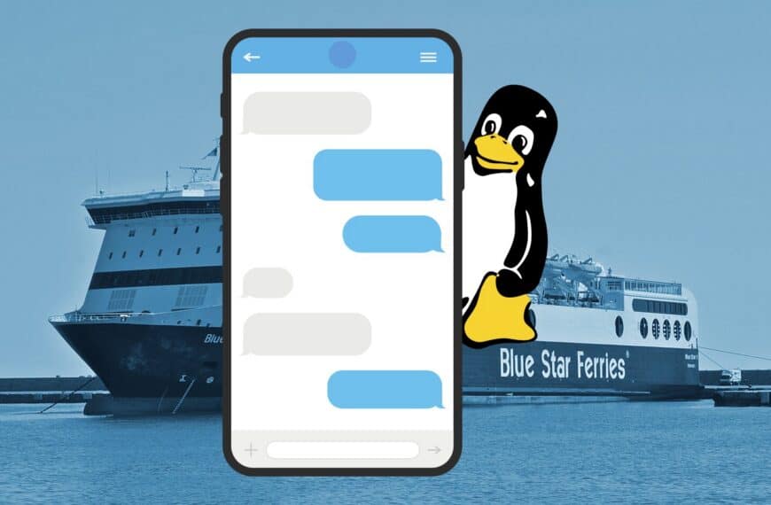 BlueFerry Brings iMessage and SMS from iPhone to Linux Over Bluetooth