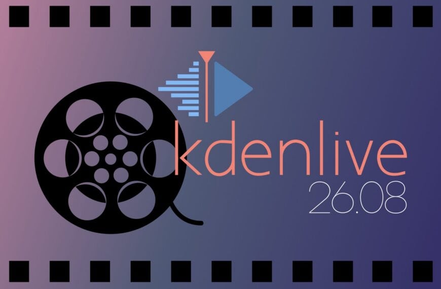 Kdenlive 26.08 Video Editor Adds Track Reordering, Better Timeline Editing