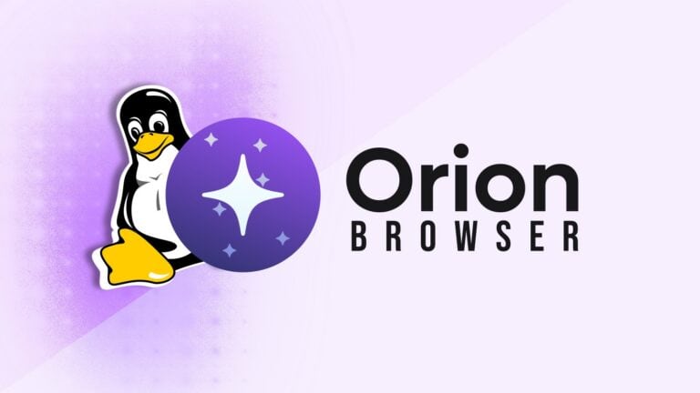 Orion Browser for Linux Officially Enters Beta