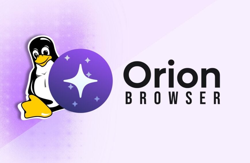 Orion Browser for Linux Officially Enters Beta