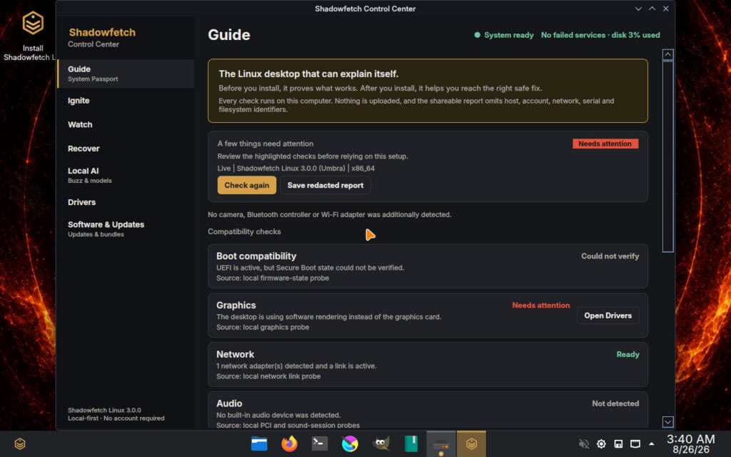 Shadowfetch Linux 3.0 “Umbra”