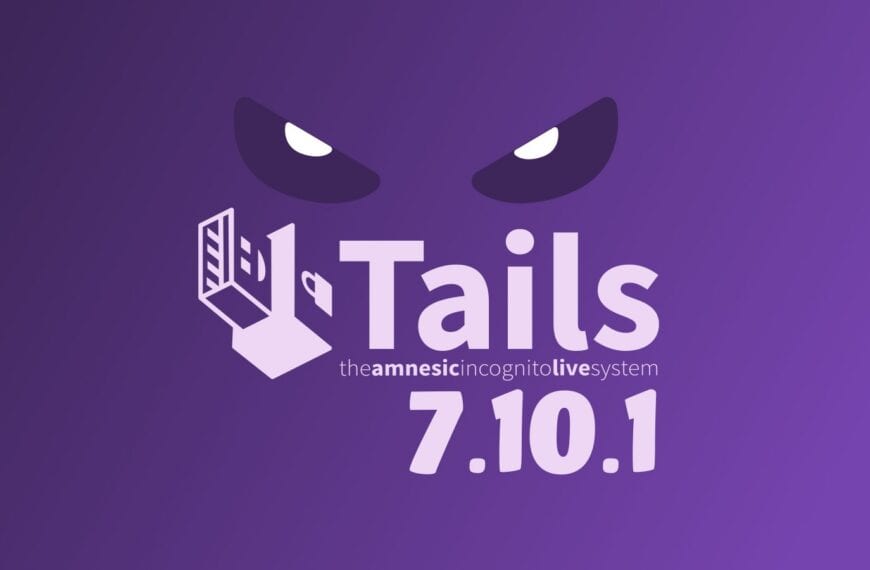 Tails 7.10.1 Emergency Release Fixes Critical Kernel and Expat Flaws