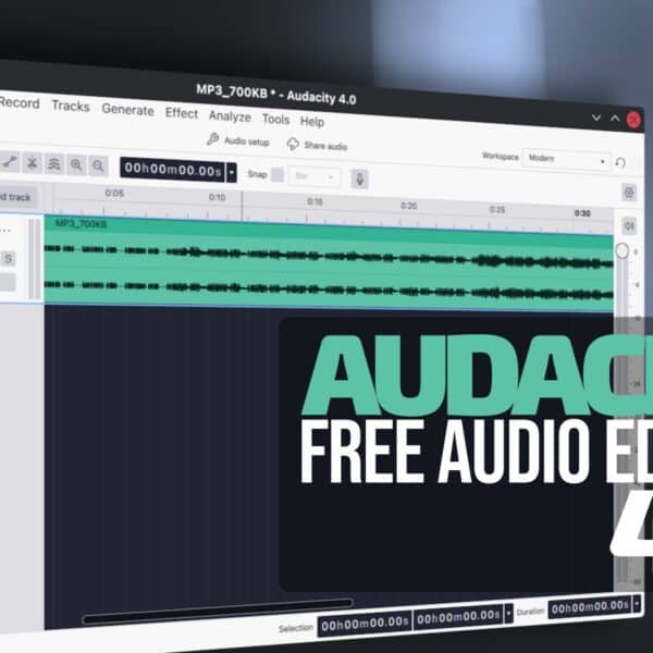 Audacity 4.0 Audio Editor Released with Redesigned Qt Interface, New Editing Model