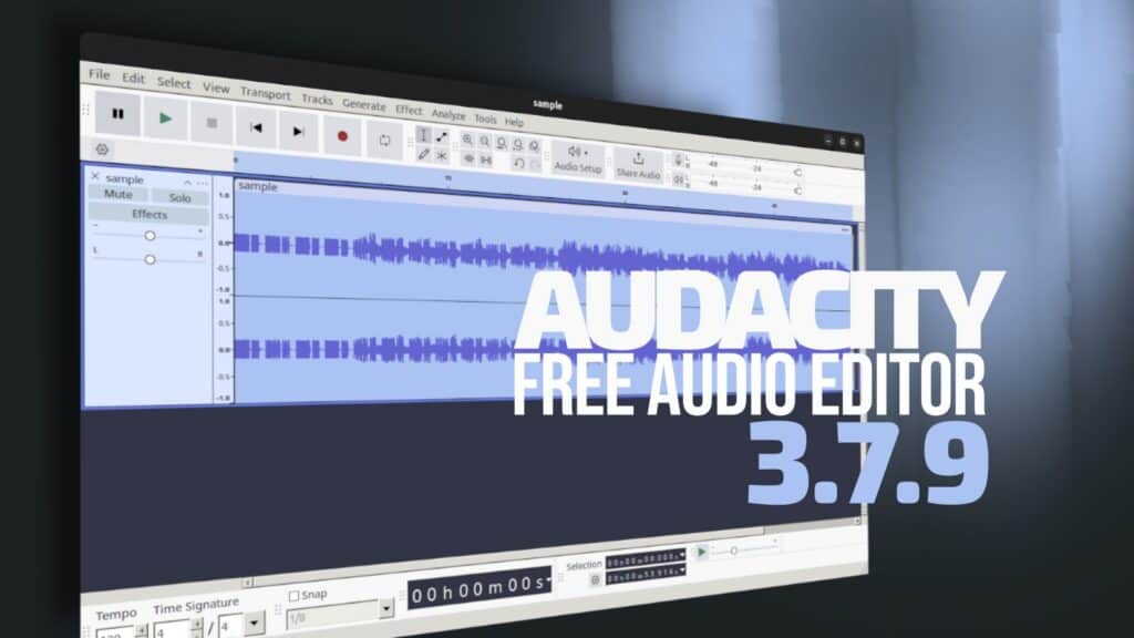 Audacity 3.7.9 Audio Editor Adds FFmpeg 9 Support, Fixes Data Loss Issues