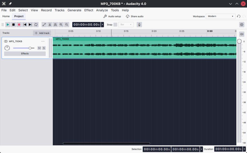 Audacity 4.0 Open-Source Audio Editor