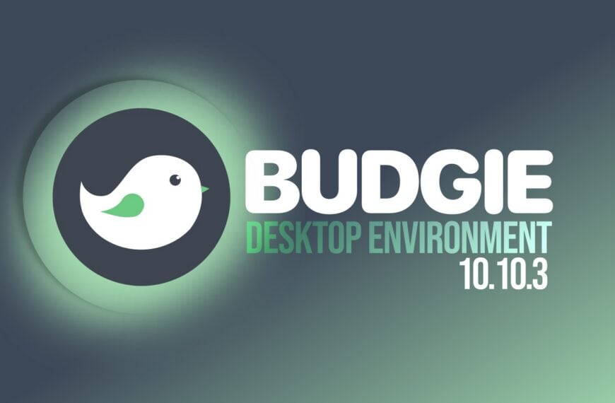 Budgie Desktop 10.10.3 Released With Menu Favorites, Free Desktop Icon Placement