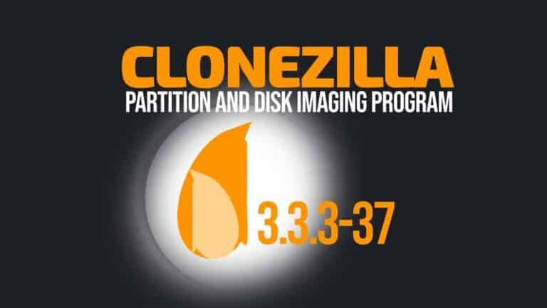 Clonezilla Live 3.3.3-37 Adds HTTP Boot and LUKS2 Support