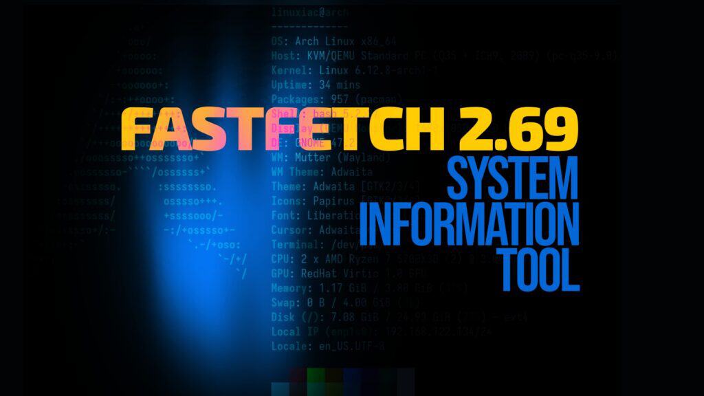 Fastfetch 2.69 System Information Tool Adds Animated Logos, Better Linux Support