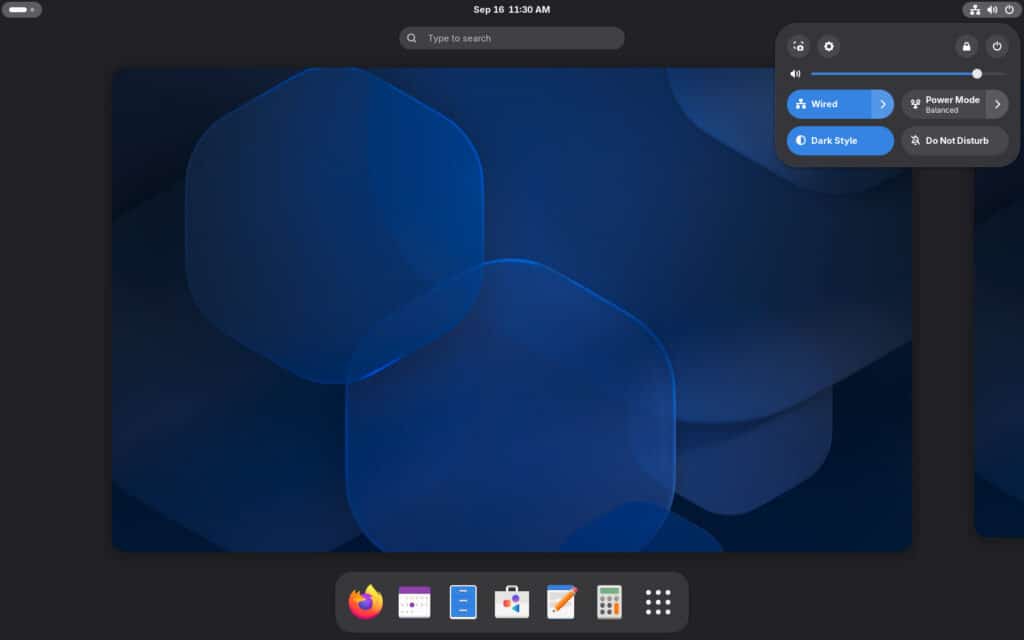 GNOME 51 Desktop Environment