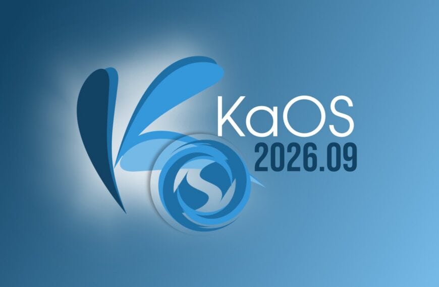KaOS 2026.09 Released with Dinit, Niri, and Noctalia 5.1