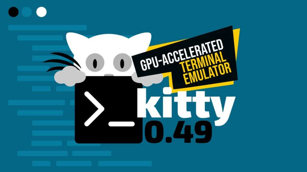 Kitty 0.49 Terminal Emulator Lands With Custom Shaders and Faster Performance