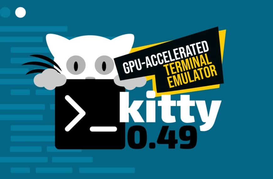 Kitty 0.49 Terminal Emulator Lands With Custom Shaders and Faster Performance