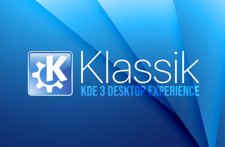 Klassik Revives the KDE 3 Desktop on Modern Plasma 6