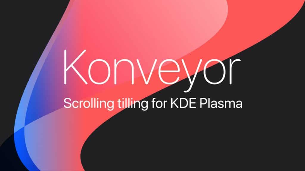 Konveyor Brings Niri-Like Scrolling Tiling to KDE Plasma
