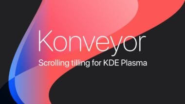 Konveyor Brings Niri-Like Scrolling Tiling to KDE Plasma