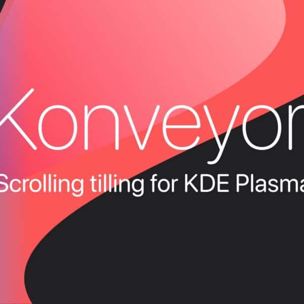 Konveyor Brings Niri-Like Scrolling Tiling to KDE Plasma