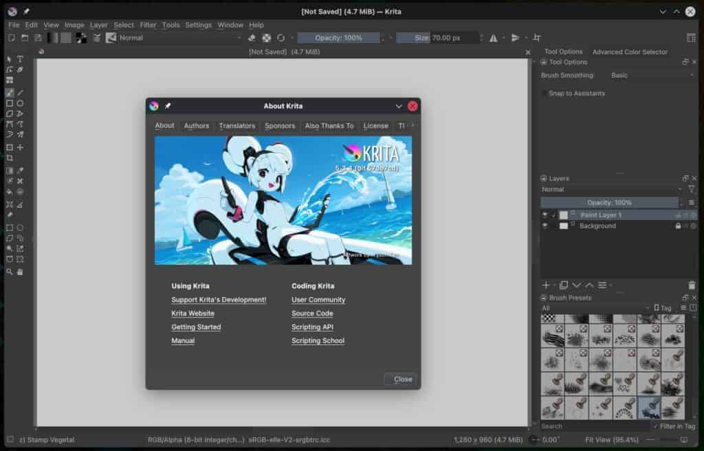 Krita 5.3.4 Digital Painting App