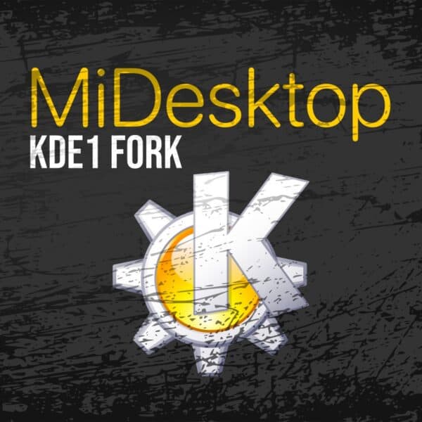 MiDesktop 1.2 Beta Brings KDE 1 Revival Closer to Daily Use