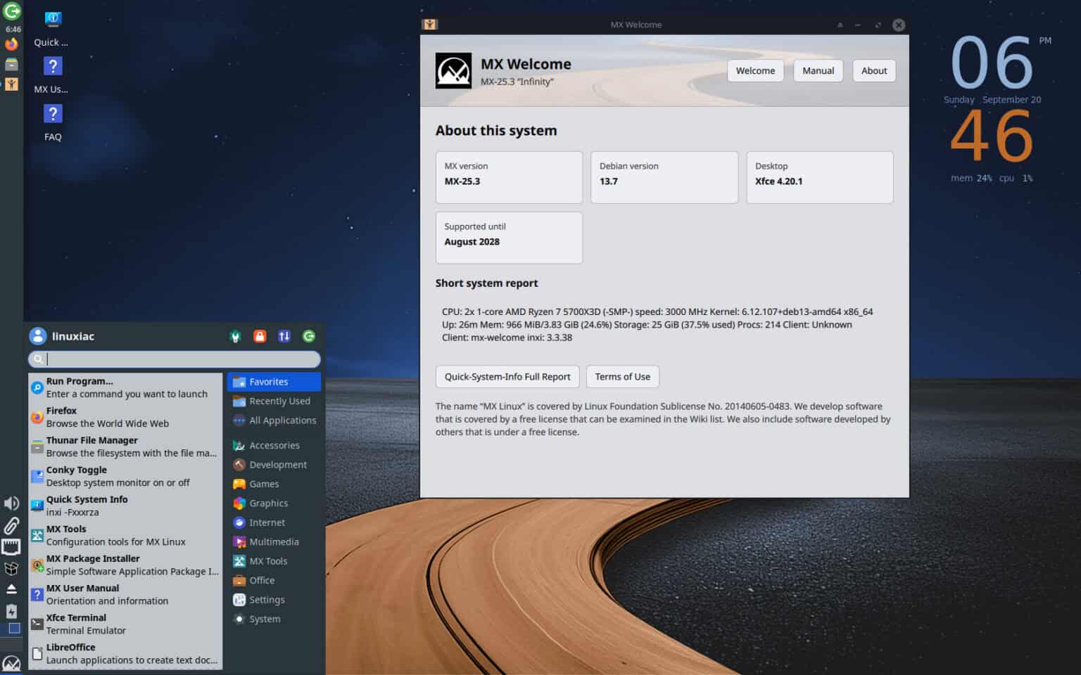 MX Linux 25.3 Released with Debian 13.7 Updates