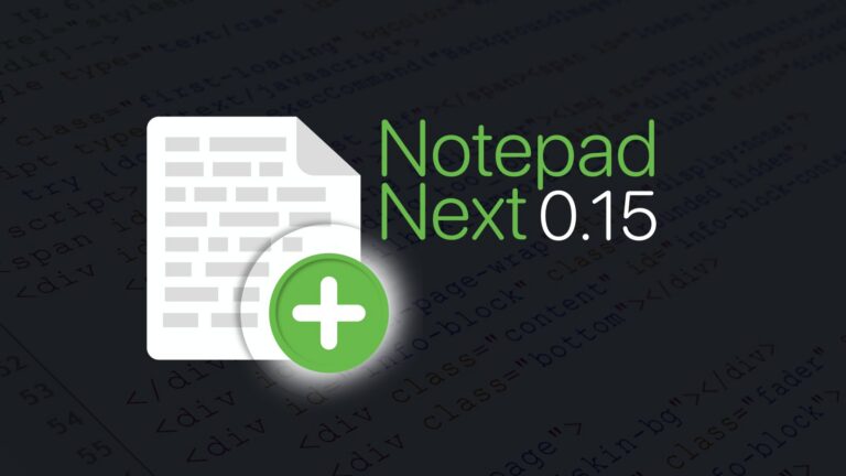 NotepadNext 0.15 Code Editor Adds Split Editor Shortcuts, Better Tab Controls